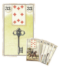 Lenormand Kombination 33