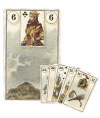 Lenormand Kombination 6